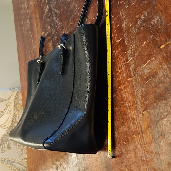 Coach black pebbled leather tote - Picture 4 of 7